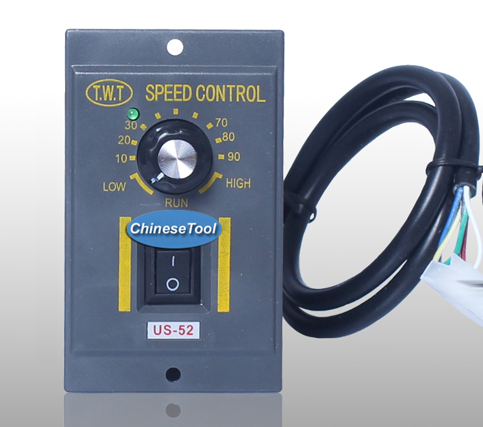 US-52 220V 50Hz Electrical AC Motor Speed Control Pack 15W 25W 40W 60W To 250W