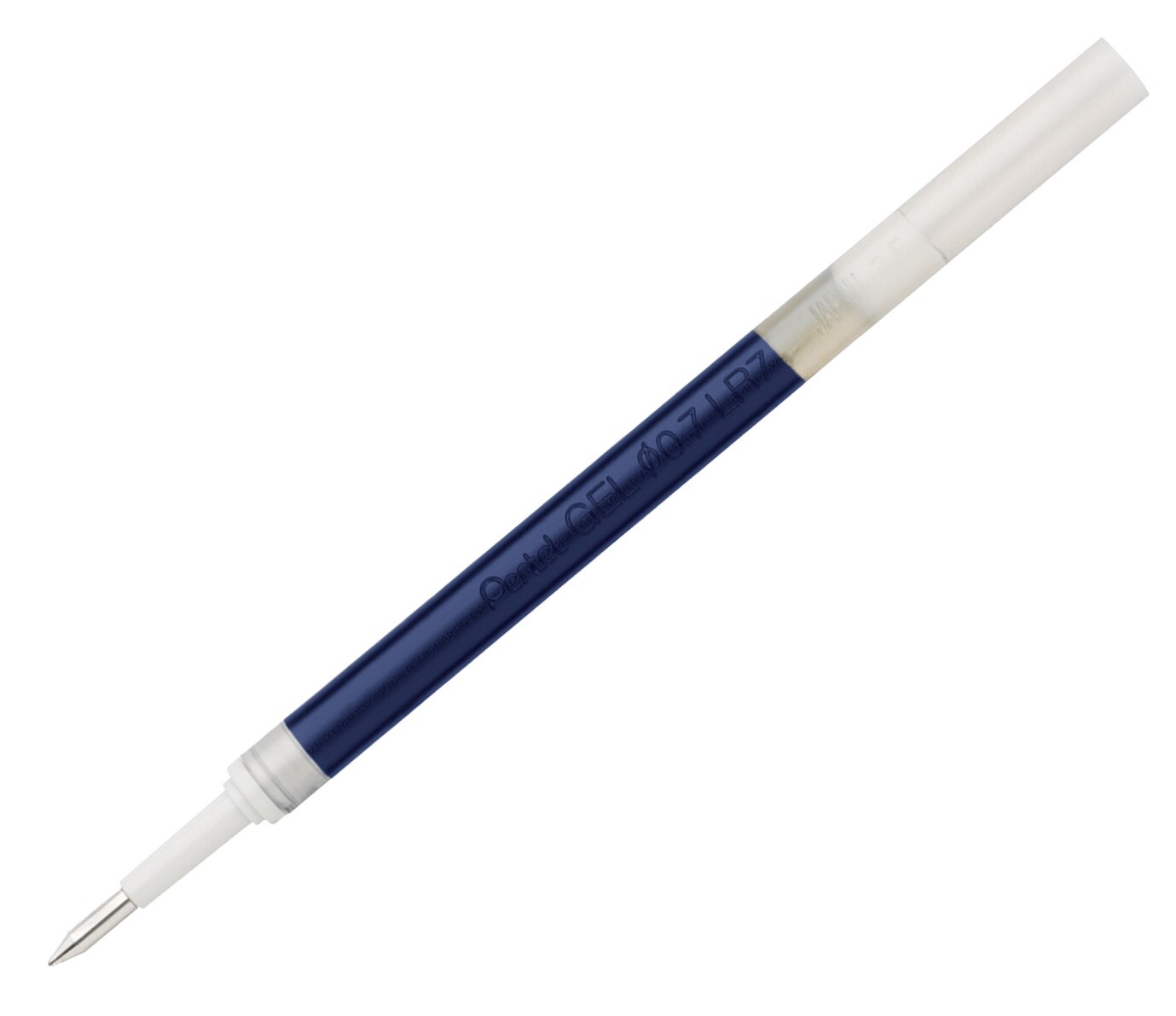 LR7-C Pentel EnerGel Roller Pen Refill, 0.7mm Medium, Blue Ink, Pack of 5
