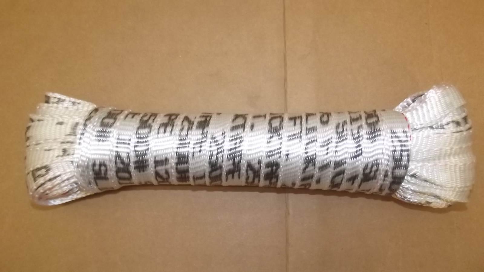 3/4″ x 100′ 2500# tensile polyester pull tape, mule tape, webbing