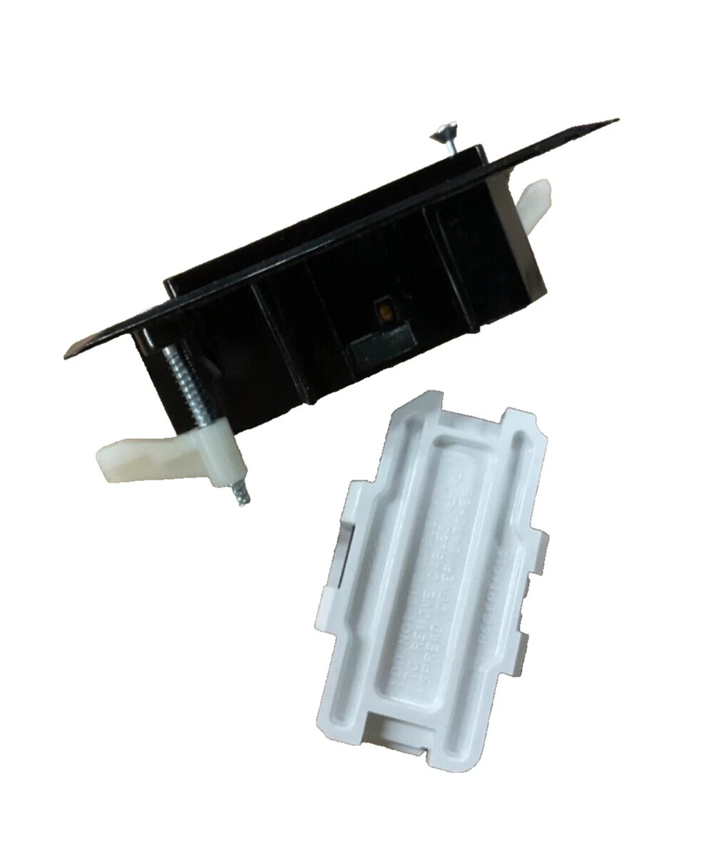 Wirecon Self-Contained Universal Single Receptacle Black 15A 125V RV-Camper-Home