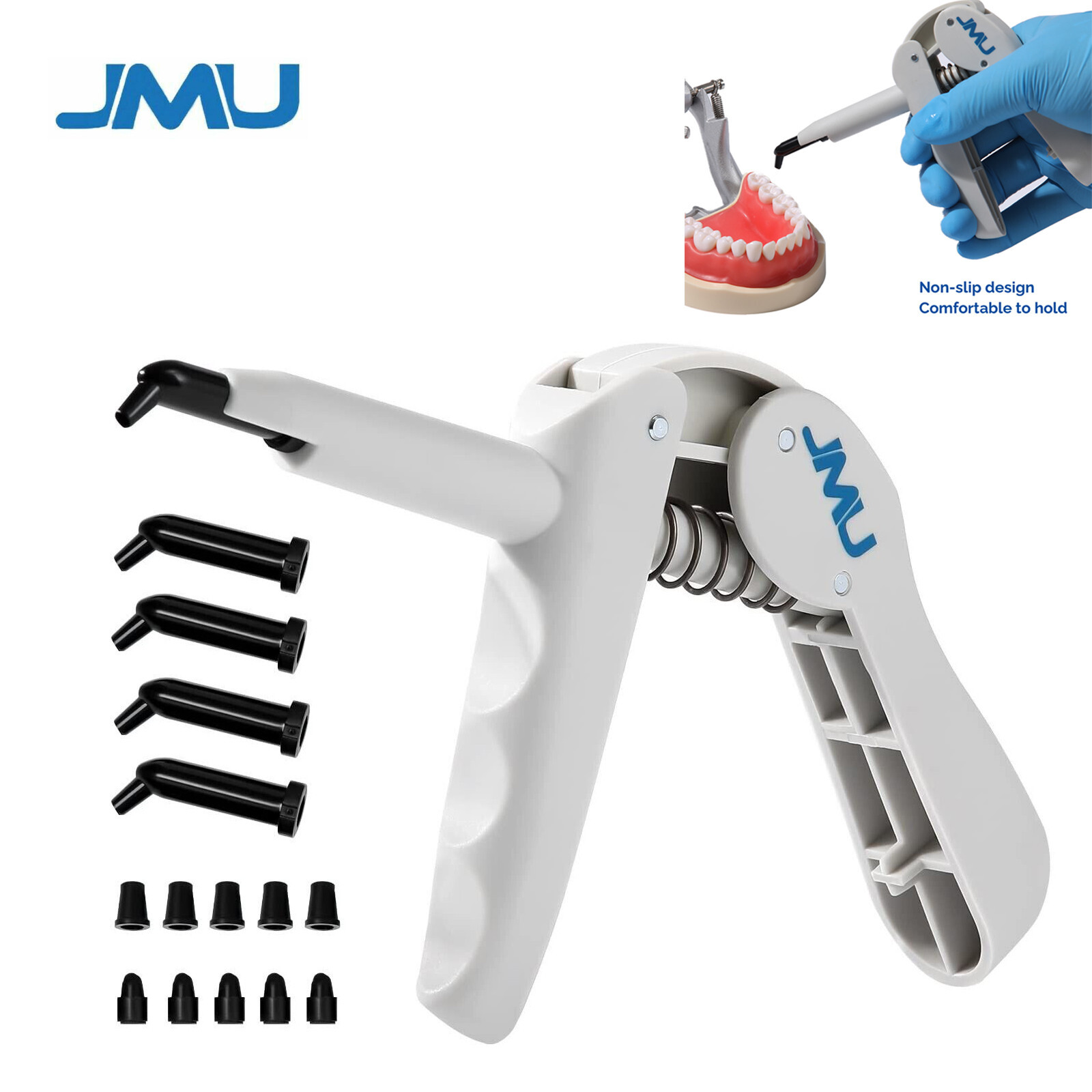 Dental Composite Gun Syringe Dispenser Delivery Gun Applicator Autoclavable