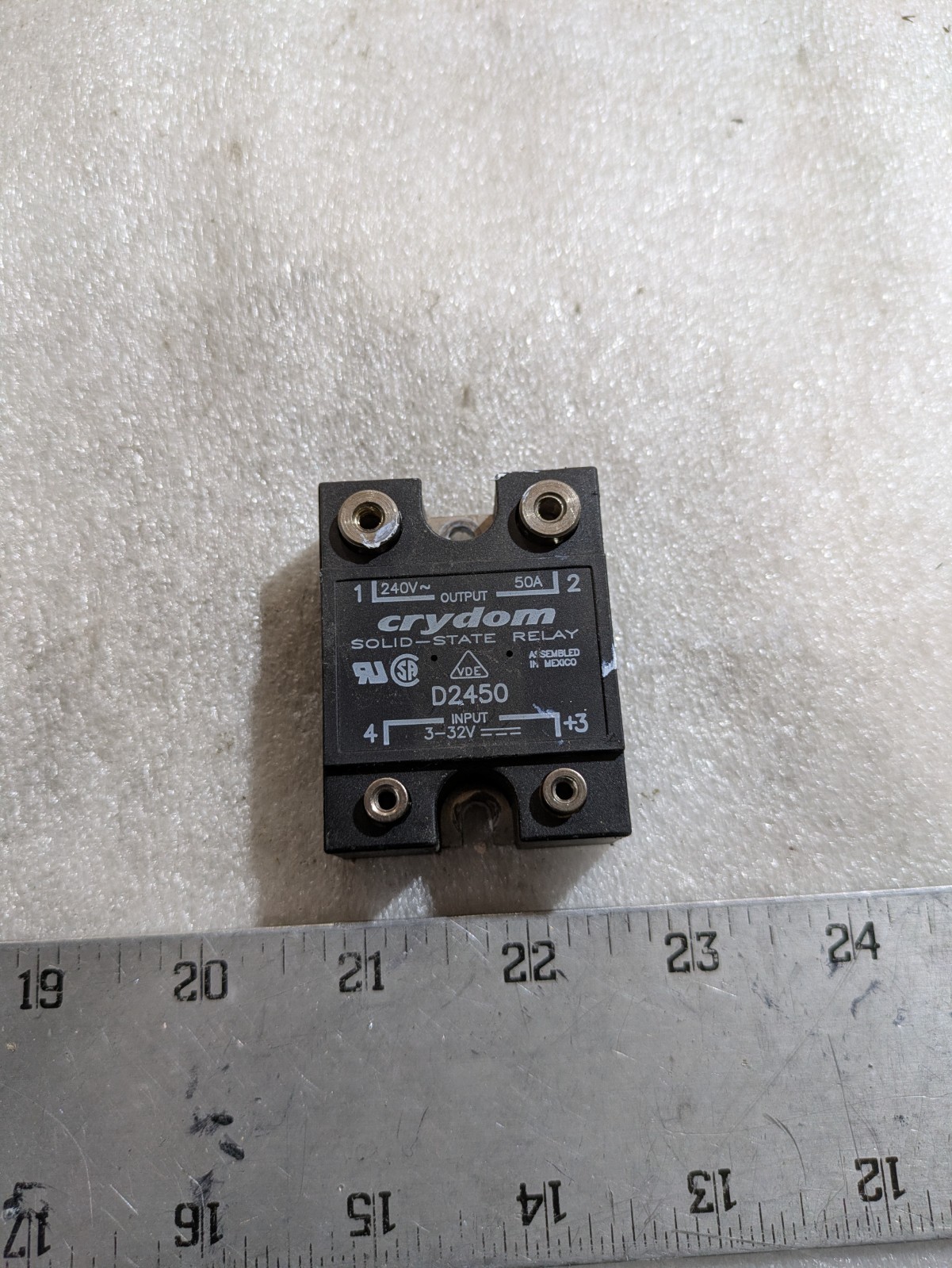 CRYDOM D2450 SOLID STATE RELAY 240V 50A