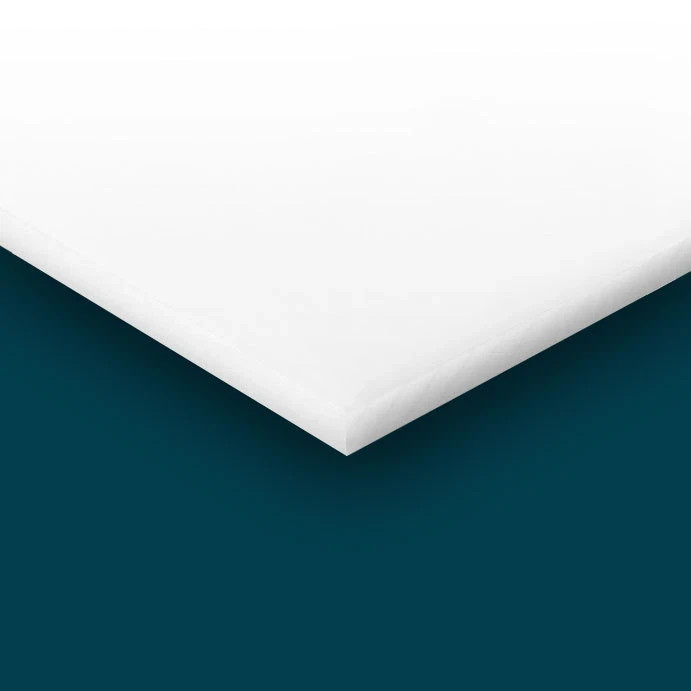 Delrin – Plastic Sheet – 3/8″ x 4″ x 12″ – White Color