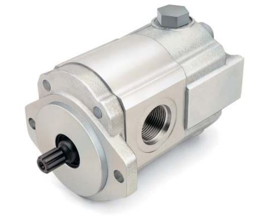 Hydraulic Gear Pump, 1.403 CID CCW 15.3 GPM 2800 RPM Max, SAE12 Port Size