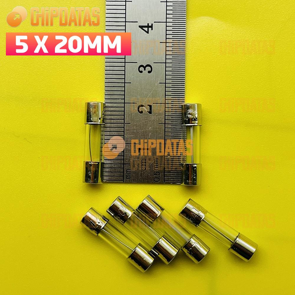 10PCS 3A 250V Fast Blow Fuse Glass Tube Fuse 3 Amp Fuse F3AL250V 5X20mm